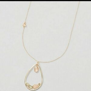 NWT Loft statement tear drop necklace